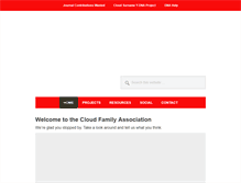 Tablet Screenshot of cloud-assn.org